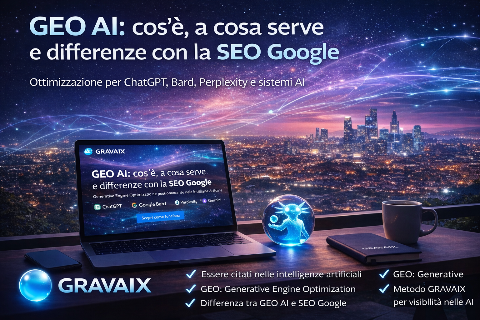 GEO AI e visibilità nelle AI con metodo GRAVAIX