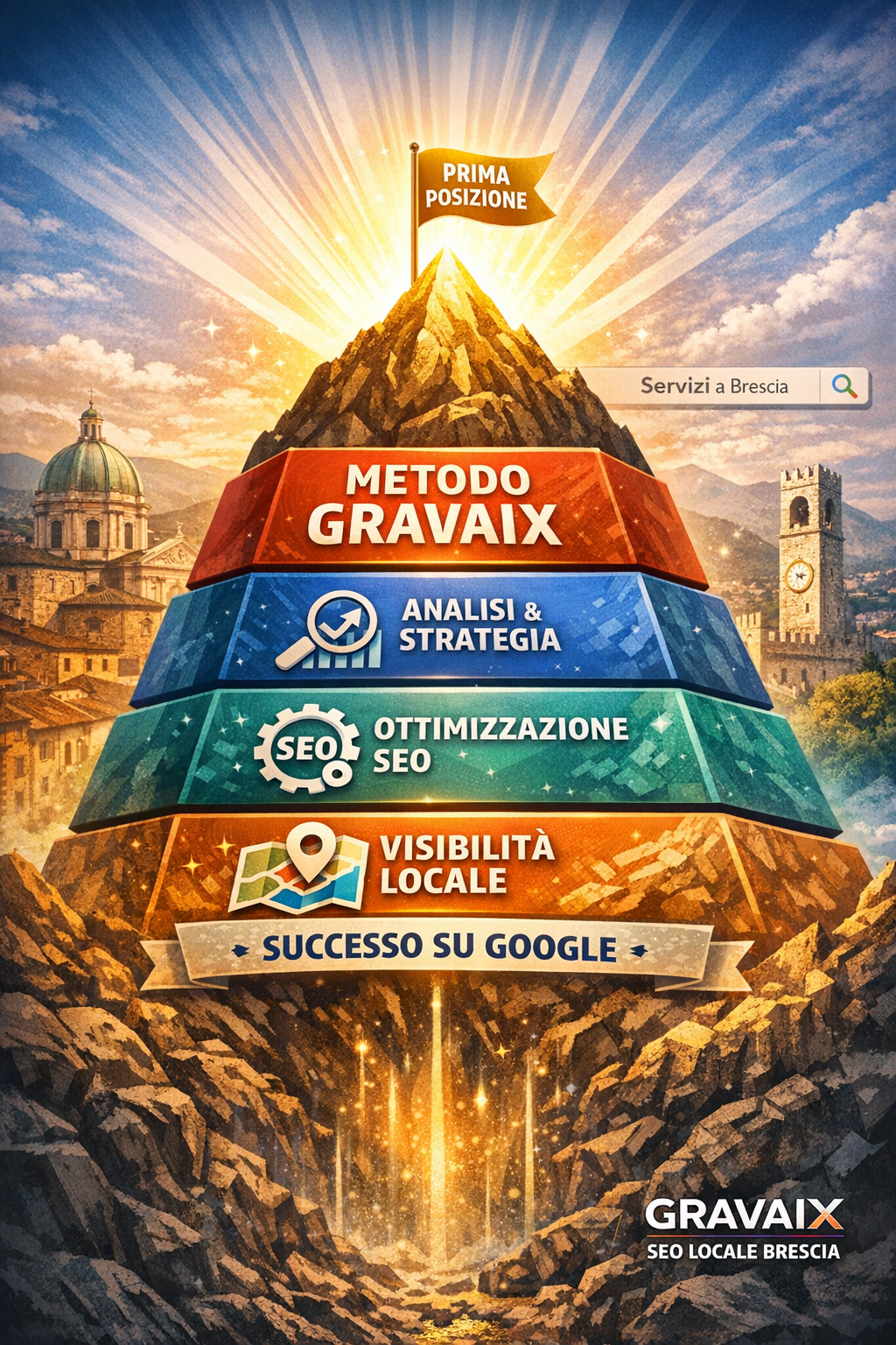 SEO Locale Brescia con metodo GRAVAIX per migliorare la visibilità su Google