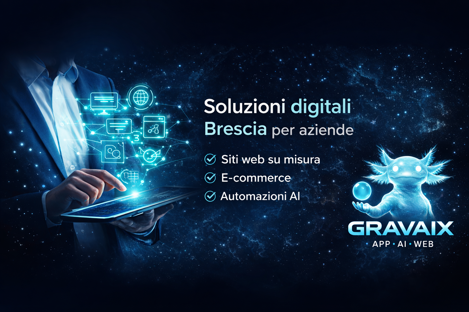 soluzioni digitali Brescia per aziende con GRAVAIX