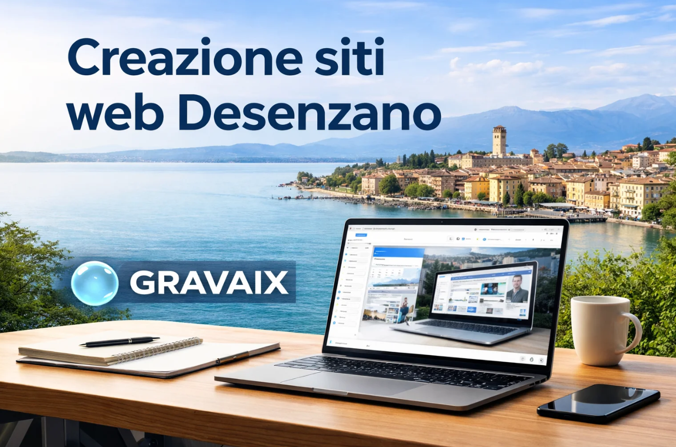 Creazione siti web a Desenzano con GRAVAIX